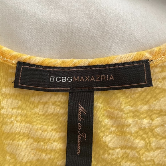 BCBGMaxAzria Yellow Camo Tank - Picture 3 of 4